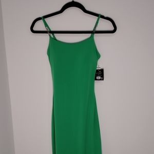 No Boundary Lime green dress
